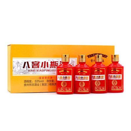 八客小瓶酒/窖藏30（酱香型白酒）100ml*4瓶