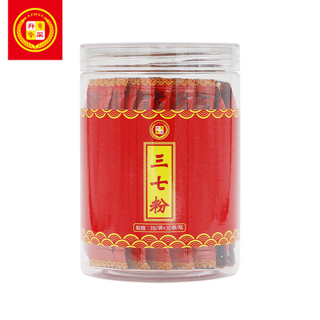 升采 三七粉 3g/袋*30袋/瓶   