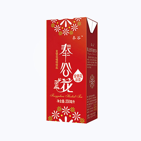 奉谷金银花植物饮料(长方形利乐包)250ml