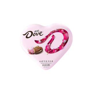 德芙（Dove）代言人同款心语夹心巧克力礼盒生日糖果礼物送女友（两种口味混装）98g新旧包装随机发货年货节